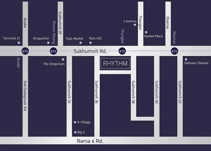 Apartment Thonglor View, Free Shuttle Bus To Bts
